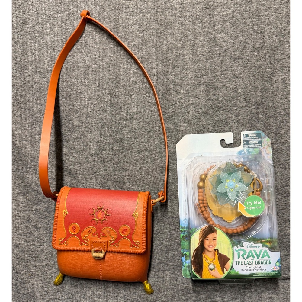 Disney Raya and the Last Dragon Light of Kumandra Necklace and Crossbody Bag Set